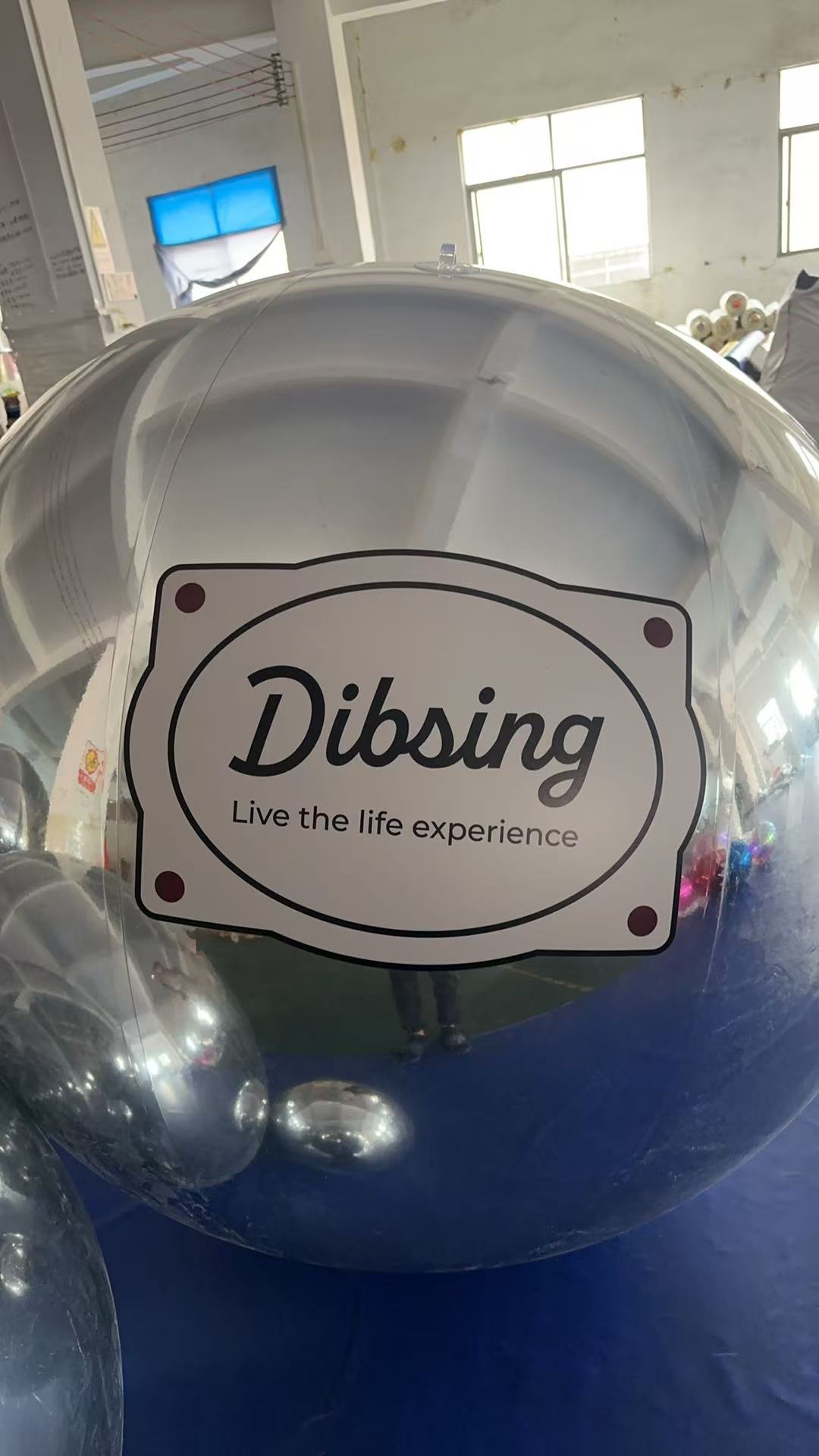 Branded Inflatable Mirror Ball for Party Decor